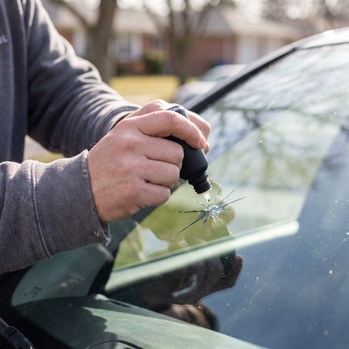 GANDHI GlassFix — Windshield Chip & Crack Repair Kit
