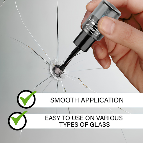 GANDHI GlassFix — Windshield Chip & Crack Repair Kit